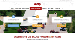 Desktop Screenshot of midstatestransmissionparts.com